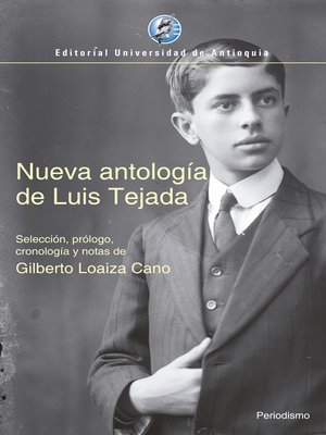 cover image of Nueva antología de Luis Tejada